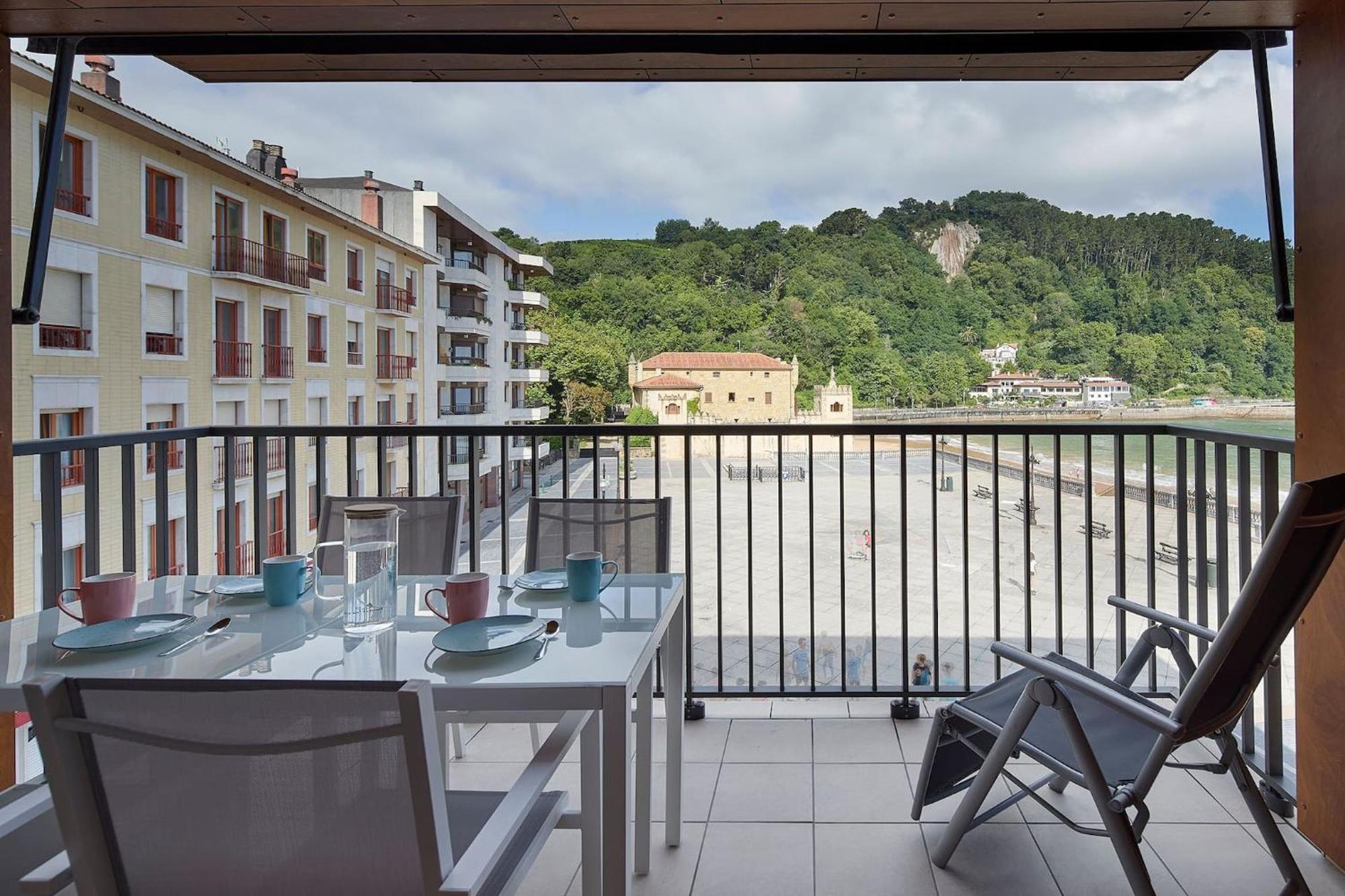 Earra - Narros Beach - Vistas Al Mar, 1 Min Centro Zarautz Buitenkant foto